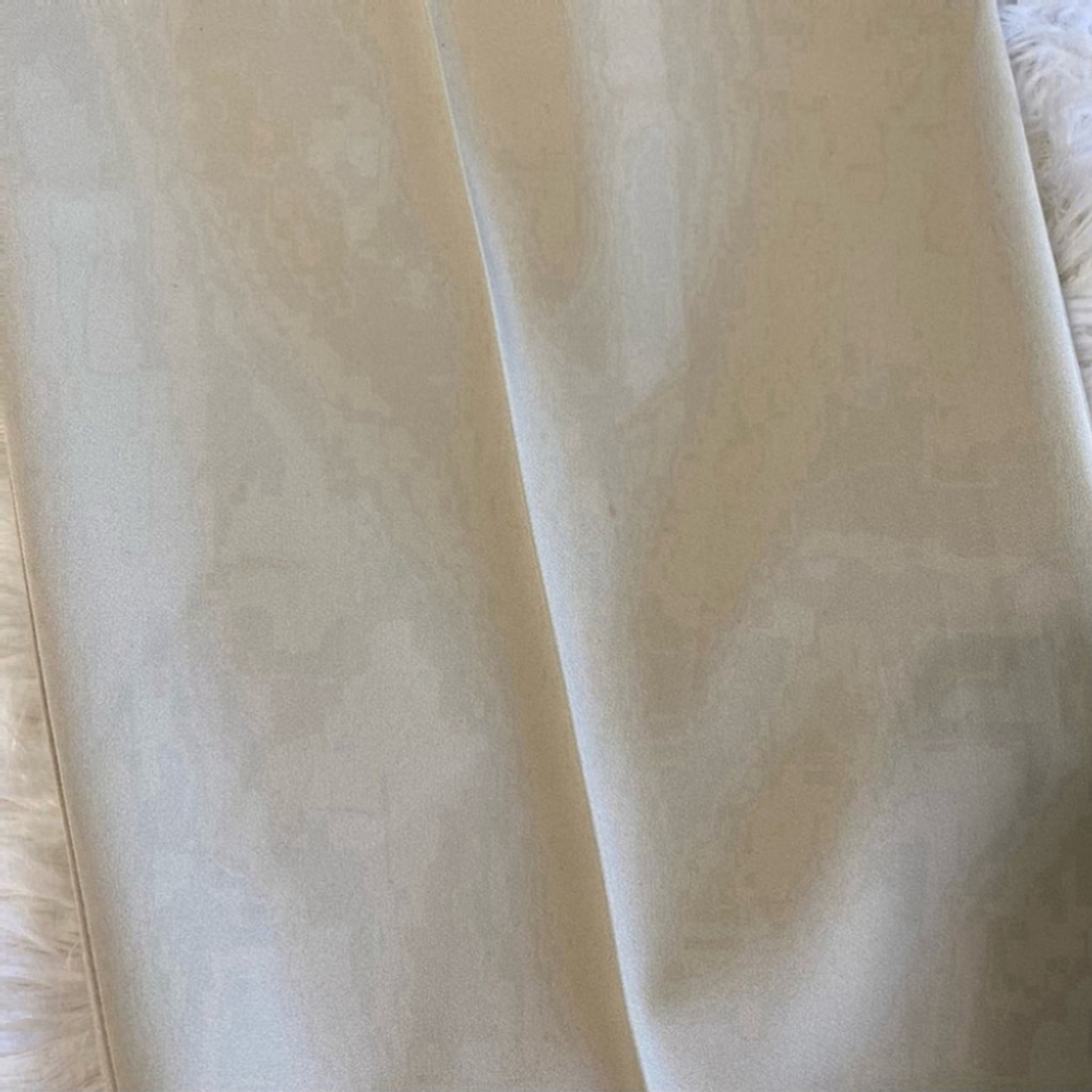 ST. John Pleated Trouser Pants Slacks Tan Work Size 12 - Picture 7 of 13